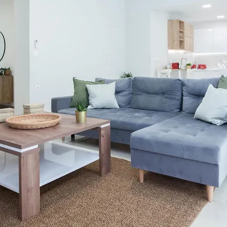 Panormou Modern 3 Bd Apt With Balcony Apartment